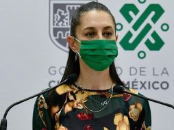 Sheinbaum destacó que la llegada de la vacuna contra el COVID-19 es un gran aliento. EFE/Gobierno de la Ciudad de México