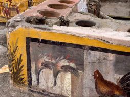La ciudad de Pompeya fue destruida en el 79 dc. por la erupción del Vesubio. EFE / L. Spina