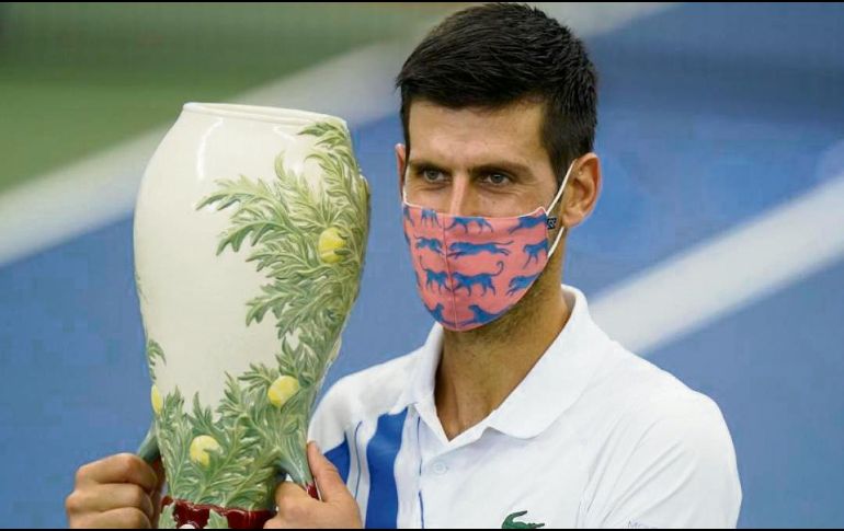 Novak Djokovic. El serbio estuvo inactivo un tiempo tras ser contagiado. AP