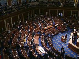 CONGRESO ESTADOUNIDENSE. Aprobó desde el lunes estímulos económicos por 900 mil millones de dólares, pero Donald Trump manifestó su oposición a las medidas.  AP