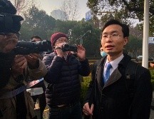 Zhang Zhan está en huelga de hambre desde junio y ha sido alimentada a la fuerza por intubación nasal. AFP / L. Ramírez