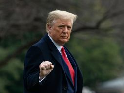 CEDE. Donald Trump aceptó firmar el plan tras bloquearlo durante días. AFP