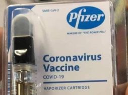 La noticia falsa señalaba que la vacuna estaría disponible al precio de 400 pesos. TWITTER / @SiMxHidalgo