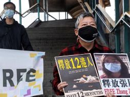 Zhang, una exabogada detenida desde mayo, fue condenada el lunes a cuatro años de prisión por informar en Internet sobre el COVID-19. EFE/M. Candela