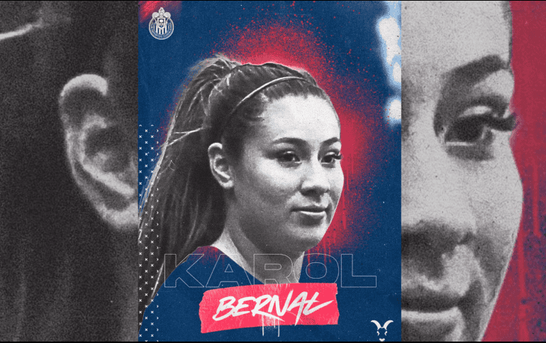 ''Estoy muy contenta, ya que se me dio la oportunidad de portar esta playera y voy a defenderla con todo'', fueron sus primeras palabras como rojiblanca. TWITTER / @ChivasFemenil