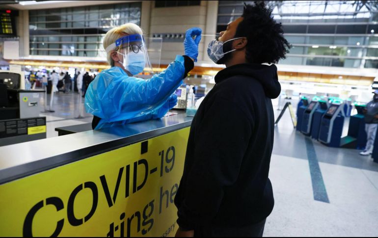Estados Unidos es el país del mundo más afectado por la pandemia, con más de 19.3 millones de casos de COVID-19. AFP/ARCHIVO