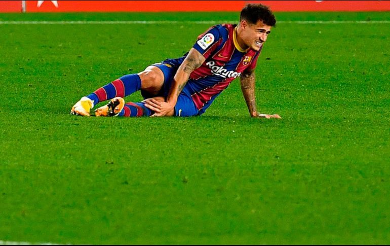 Según el club, el jugador será intervenido mediante técnica artroscópica ''en los próximos días'' y no ha precisado la previsión de la baja del jugador. AFP / P. Barrena