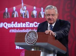 AMLO aseguró que el país no padecerá por falta de vacunas, ante las críticas por las pocas dosis que han llegado al país. EFE/Presidencia