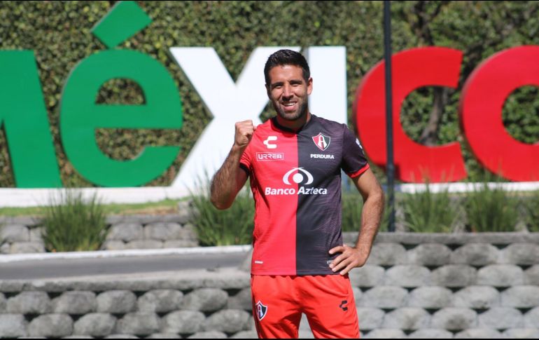 González llega a los Zorros para luchar por un puesto en el equipo, junto a Aldo Rocha, Édgar Zaldívar e Ignacio Malcorra. TWITTER / @atlasfc
