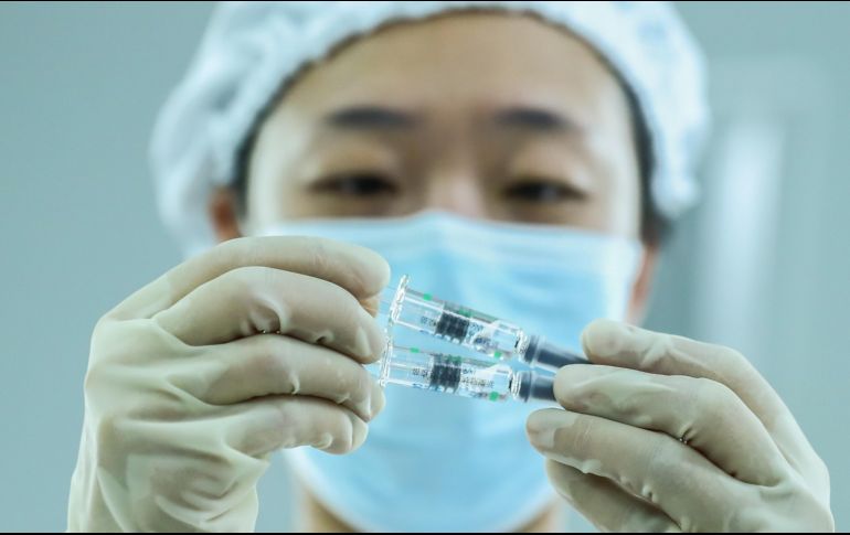 La vacuna es de la farmacéutica estatal Sinopharm y el subsidiario Instituto de Productos Biológicos de Pekín. Xinhua/Zhang Yuwei