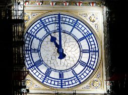 El reloj marcó de la Torre Elizabeth, conocido como el 