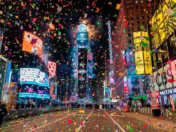 En Times Square, la tradicional 