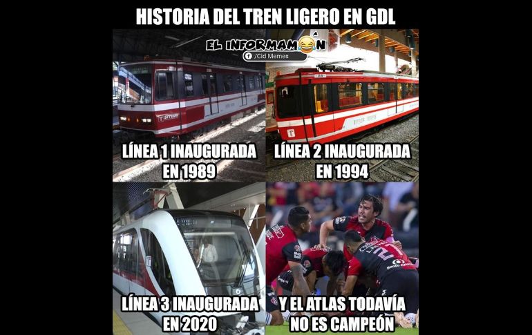 Una vez que la Línea 3 del Tren Ligero fue inaugurada, los memes no pararon.