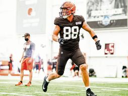 Harrison Bryant, de los Browns, es uno de los que dio positivo. AP