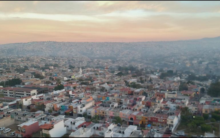 Pirotecnia y fogatas por el Año Nuevo causaron dos precontingencias atmosféricas. EL INFORMADOR/G. Gallo