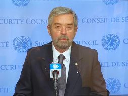 Juan Ramón de la Fuente prometió dar voz a la sociedad civil y aportar una perspectiva de género al trabajo del órgano. ESPECIAL/SRE