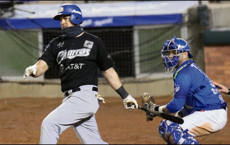REVIVIR. La ofensiva de los Charros fue maniatada en el segundo de la serie ante Yaquis y hoy se enfrentará a la serpentina de Héctor Velázquez. TWITTER/@charrosdejalisco