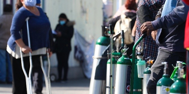 Confirman desabasto crítico de tanques de oxígeno en Jalisco