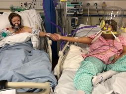 Maria Rico y su hija Anabel Sharma fueron internadas en el hospital por covid-19 el mismo día. Anabel Sharma