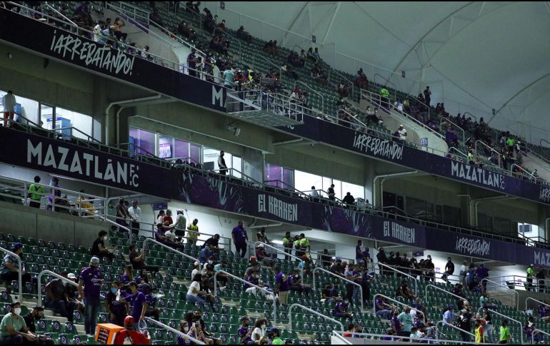 A través de redes sociales, el equipo de Mazatlán FC ha confirmado que iniciará el Torneo Guard1anes 2021 con publicó en el Estadio Kraken. Imago7