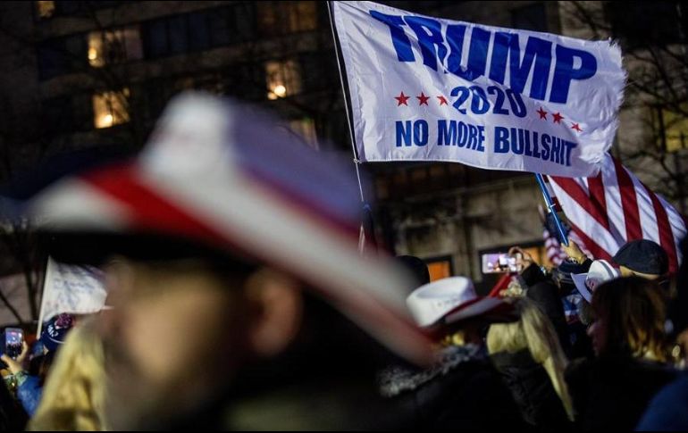 Más de dos meses después de las elecciones, Trump no reconoce la victoria de Biden. EFE/S. Thew