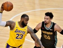 Los Lakers pudieron depender de James y Davis en la recta final como ya es habitual, sin que su baloncesto genere ningún tipo de interés especial. AP