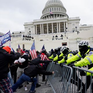 Cierran el Capitolio de EU por protestas de seguidores de Trump