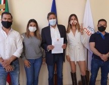 Frangie Saade informó el 29 diciembre que ya había presentado su registro como precandidato a la alcaldía zapopana por MC. TWITTER / @juanjosefrangie