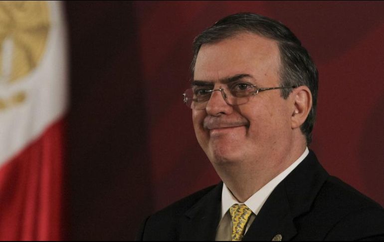 Ebrard asegura que, a partir de la toma de posesión de Joe Biden, las relaciones con EU entrarán a una nueva etapa. NTX/ARCHIVO