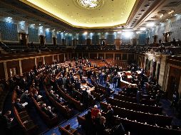 El Congreso retomará su sesión, interrumpida esta tarde, para corroborar el resultado de las elecciones presidenciales de noviembre. EFE/EPA/K. Dietsch