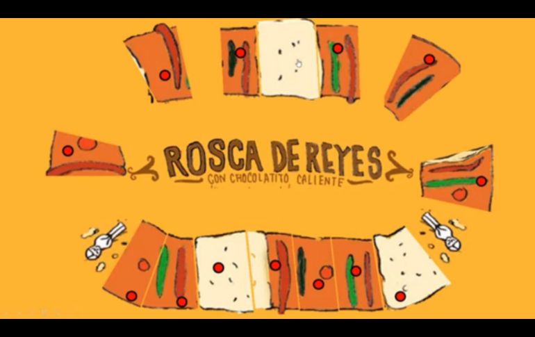 La distancia ni la pandemia son pretexto para no partir la tradicional Rosca. ESPECIAL.