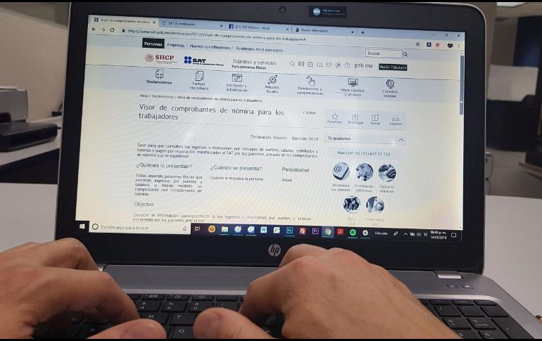 El SAT llamó a denunciar cualquier mensaje o correo no oficial para evitar ser víctimas de algún engaño o fraude. EL INFORMADOR/Archivo