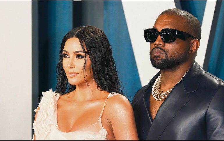 Kim Kardashian y Kanye West. La pareja ha estado casada por seis años. AFP