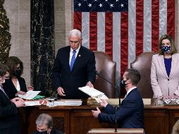 Mike Pence declaró que la ratificación del Congreso debía considerarse 