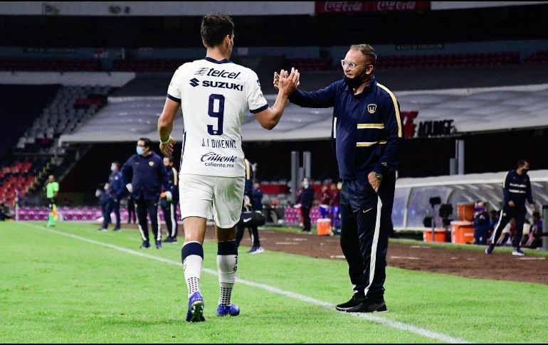 La afición del conjunto felino ve en su entrenador Andrés Lillini y su goleador Juan Ignacio Dinenno, las principales armas para aspirar al título. IMAGO7