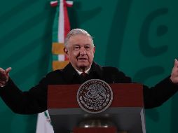 Asimismo, López Obrador destacó que México es el primer país en América Latina en vacunación y negó que el sistema de salud esté rebasado. SUN / B. Fregoso