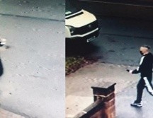 La policía publicó imágenes de CCTV de un inidividio con quien quieren hablar en relación con el incidente. POLICÍA DE LONDRES