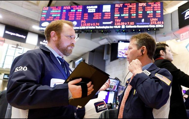 El Dow Jones avanzó 0.18% a 31 mil 097.97 puntos este viernes. EFE/J. Lane