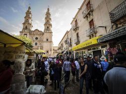 Desde hace décadas, durante enero, más de cien mil devotos de diversas entidades del país toman la ruta de Guanajuato para llegar a la basílica de la Virgen de San Juan. EL INFORMADOR/ARCHIVO