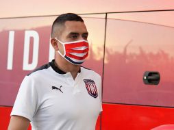 Fue al minuto 85 ante el Puebla, cuando Sergio Flores debutó defendiendo la casaca del Guadalajara en la fecha uno del Guard1anes 2021. Imago7