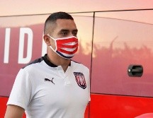 Fue al minuto 85 ante el Puebla, cuando Sergio Flores debutó defendiendo la casaca del Guadalajara en la fecha uno del Guard1anes 2021. Imago7