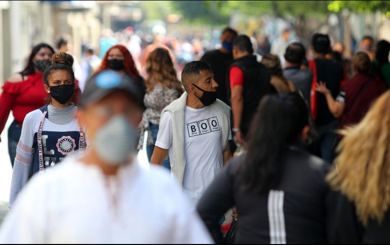 La Secretaría de Salud Jalisco exhortó a la población a no relajar las medidas sanitarias pese al final del botón de emergencia. EL INFORMADOR/A. Camacho