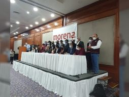 Resaltaron que se logró acordar una alianza a nivel estatal para construir la transformación y el cambio en Jalisco. EL INFORMADOR / J. Velazco