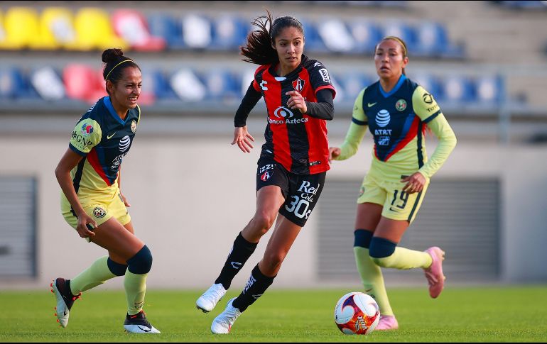 Alison González marcó los dos tantos para las rojinegras. IMAGO7 / E. Sánchez
