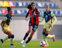 Alison González marcó los dos tantos para las rojinegras. IMAGO7 / E. Sánchez