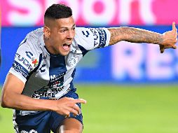 ESTRENO. Mauro Quiroga marcó su primer gol en su primer partido como tuzo. IMAGO7