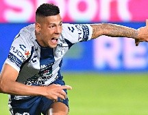 ESTRENO. Mauro Quiroga marcó su primer gol en su primer partido como tuzo. IMAGO7