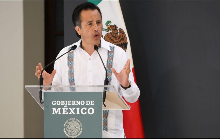 Cuitláhuac García da esta declaración durante una rueda de prensa, un día después de que se confirmara el primer caso de esta cepa en Tamaulipas, estado vecino de Veracruz. SUN / ARCHIVO