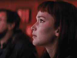 Jennifer Lawrence y Leonardo DiCaprio protagonizan “Don 's Look Up. ESPECIAL / Netflix