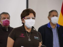 Diana Carpio asegura que trabajará en coordinación con su equipo desde casa. TWITTER/@DraDianaCarpio